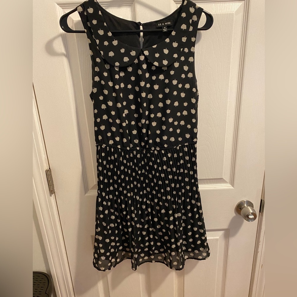 Apple print dress